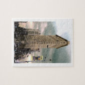 Gecoloriseerde platte ijzerbouw Puzzle Legpuzzel (Horizontaal)