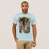 Gecombineerd Barnum en Bailey en Ringling Bros - E T-shirt (Voorkant volledig)