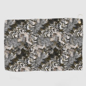 Gecombineerd, etnisch, Afrikaans . Golfhanddoek (Horizontaal)