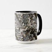 Gecombineerd, etnisch, Afrikaans. Mok (Voorkant rechts)