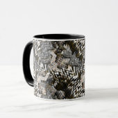 Gecombineerd, etnisch, Afrikaans. Mok (Voorkant links)