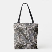 Gecombineerd, etnisch, Afrikaans. Tote Bag (Achterkant)