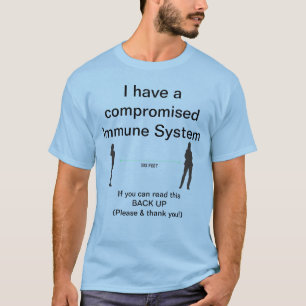 Gecombineerd immuunsysteem Back-up van TShirt
