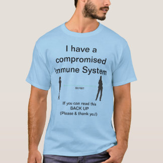 Gecombineerd immuunsysteem Back-up van TShirt