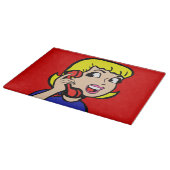 Gecombineerd schoolbord snijplank (Hoek)