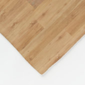 Gecombineerd Violin on Wood Panel Effect Backgroun Fleece Deken (Hoek)