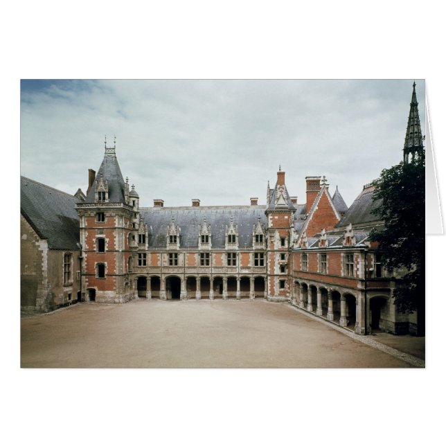 Gecombineerde behandeling van Louis XII Wing, 1498 (Voorkant Horizontaal)