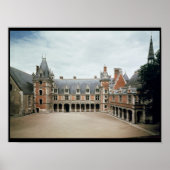 Gecombineerde behandeling van Louis XII Wing, 1498 Poster (Voorkant)