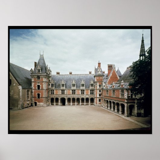 Gecombineerde behandeling van Louis XII Wing, 1498 Poster (Voorkant)