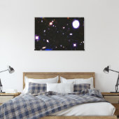 Gecombineerde diepe weergave van infrarood en zich canvas afdruk (Insitu (Slaapkamer))