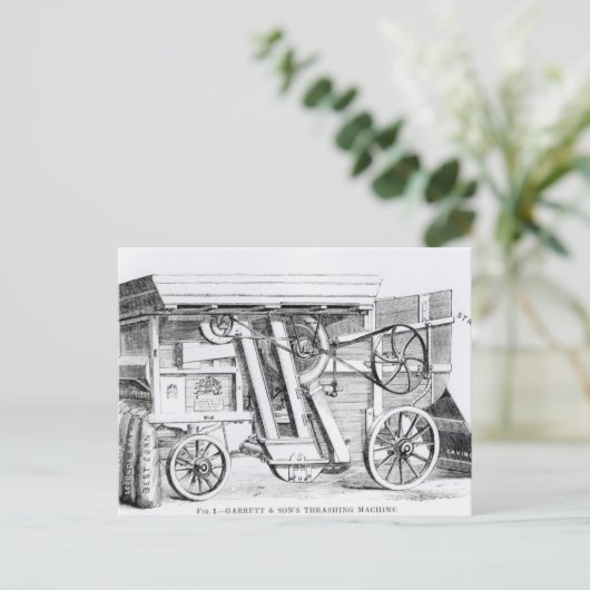 Gecombineerde drempelwaarde voor Garrett en Sons P Briefkaart (Staand voorkant)