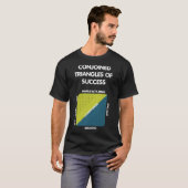 Gecombineerde driehoeken van Succes - Silicon Vall T-shirt (Voorkant volledig)