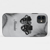 Gecombineerde en tragische theater jester maskers  Case-Mate iPhone case (Achterkant (horizontaal))