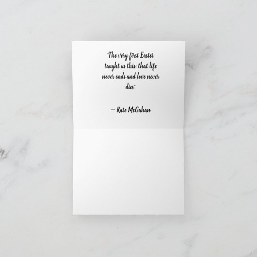 Gecombineerde feestdag Kaart Pasen (Binnen)