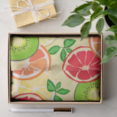 Gecombineerde fruitplakken plakken het laatste pat tissuepapier (Geschenk)