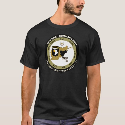 Gecombineerde gezamenlijke task force - Regionaal T-shirt (Voorkant)
