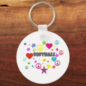 Gecombineerde Softball-videokaart Sleutelhanger (Voorkant)