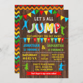 Gecombineerde sprinkhondspringen kaart (Voorkant / Achterkant)