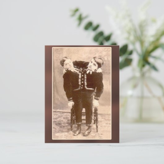 Gecombineerde Twins  kaarten en Briefkaarten (Staand voorkant)