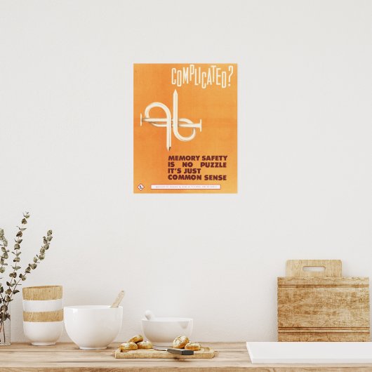 Gecompliceerd? Poster (Keuken)