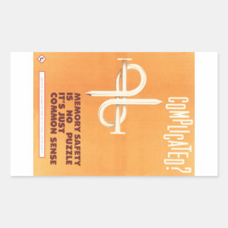 Gecompliceerd? sticker