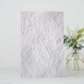 Gecompliceerde sneeuwtextuur briefpapier (Staand voorkant)
