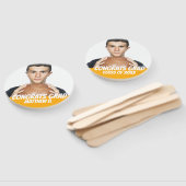 Geconcentreerd Afstudeerder Klasse van 20XX Modern Handwaaier