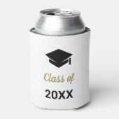 Geconcentreerd Afstudeerder klasse van elk jaar va Blikjeskoeler (Blikje Voorkant)