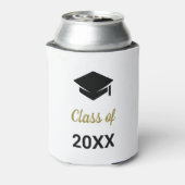 Geconcentreerd Afstudeerder klasse van elk jaar va Blikjeskoeler (Blikje Achterkant)