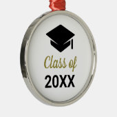 Geconcentreerd Afstudeerder klasse van elk jaar va Metalen Ornament (Rechts)
