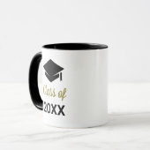 Geconcentreerd Afstudeerder klasse van elk jaar va Mok (Voorkant links)