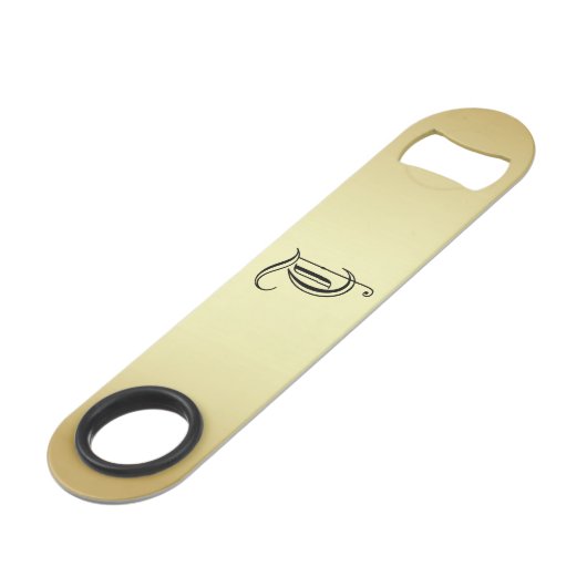 Geconcentreerd "T" Goudgradiëntflesopening Speed Flessenopener (Achterkant Gekanteld)