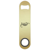 Geconcentreerd "T" Goudgradiëntflesopening Speed Flessenopener (Voorkant)