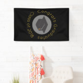 Geconcentreerde afgestudeerden van 20xx spandoek (Insitu)