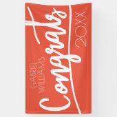 Geconcentreerde klasse van | Naam en jaar toevoege Spandoek (Verticaal)