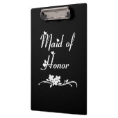 Geconfronteerd met huwelijksfeest klembord (Links)