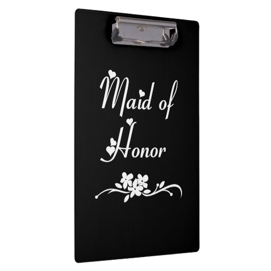 Geconfronteerd met huwelijksfeest klembord (Rechts)