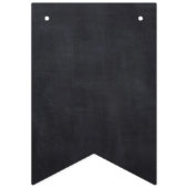 Gecongraten Afstudeerder Chalkboard Bunting Flags Vlaggetjes (Eerste vlag)