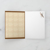 Gecongratie Prijsondergang Dove Turtle Dove Kaart (Binnen)
