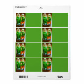 Geconserveerde groenten etiket (Full Sheet)