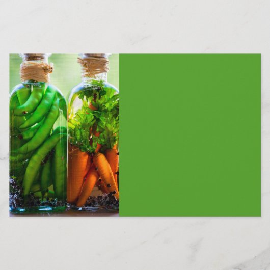 Geconserveerde groenten flyer (Voorkant)