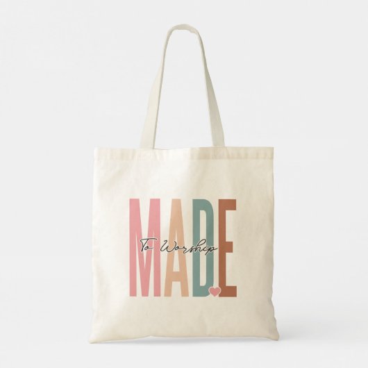 Geconsolideerd tot werk tote bag (Achterkant)