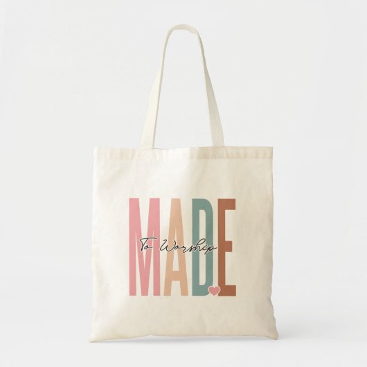 Geconsolideerd tot werk tote bag (Voorkant)