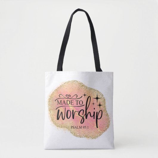 Geconsolideerd tot werk tote bag (Voorkant)