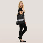 Geconsolideerd tot werk tote bag