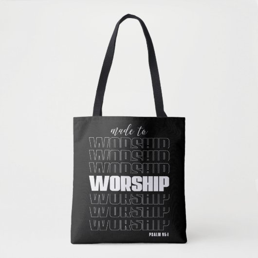 Geconsolideerd tot werk tote bag (Voorkant)