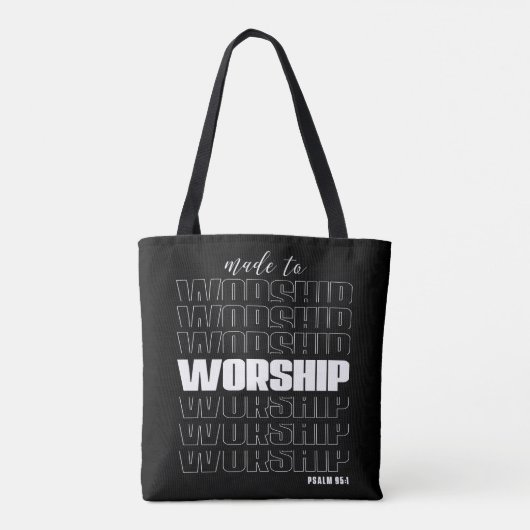 Geconsolideerd tot werk tote bag (Achterkant)