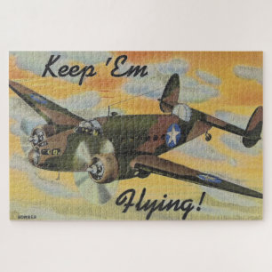 Geconsolideerde B-24 Liberator Tweede Wereldoorlog Legpuzzel
