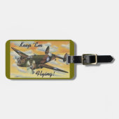 Geconsolideerde B-24 Liberator Wereldoorlog II Vin Bagagelabel (Voorkant horizontaal)