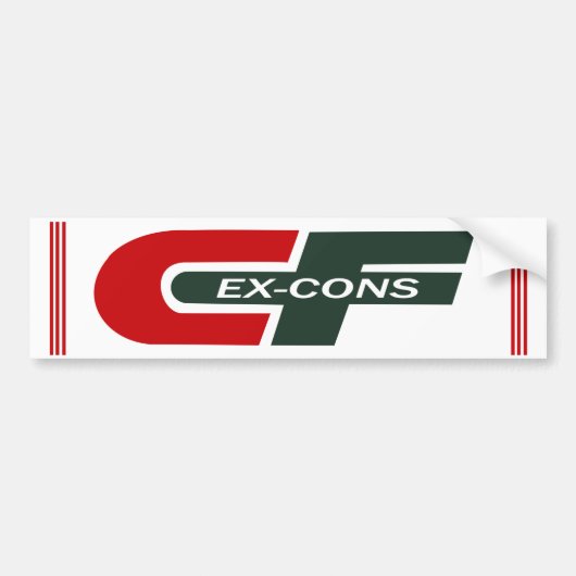 Geconsolideerde Freightways Ex-Cons Sticker (Voorkant)